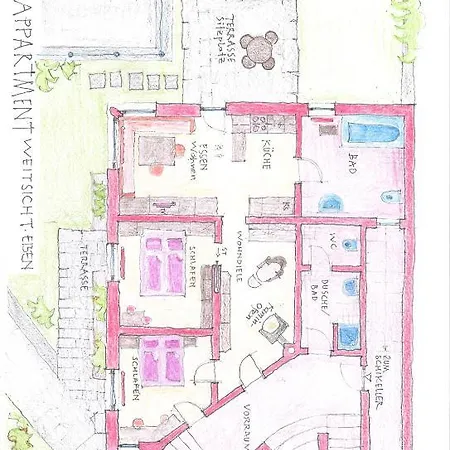 아파트 Weitsicht 이븐임포구아